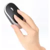 Manhattan MWK7400 Belaidis klaviatūros ir pelės rinkinys, USB-A nano imtuvas, 1200 dpi, sidabrinis/juodas