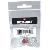 Intellinet Keystone Jack, Cat6, UTP, Punch-down, Baltas, Plokščias, RJ-45, Moteriška, 22/26 AWG