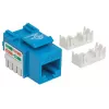 Intellinet Keystone Jack, Cat6, UTP, Punch-down, Mėlynas