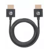 Manhattan HDMI kabelis su Ethernet (ypač plonas), 4K@60Hz (Premium High Speed), 1 m, vyriški kištukai, juodas