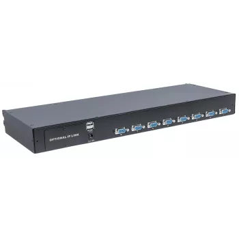 Intellinet modulinis 8 prievadų VGA KVM jungiklis, skirtas naudoti su produkto numeriais 507622, 507738, 507981, 507998, 508025, 508032, 508049 ir 508056