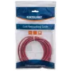 Intellinet tinklo jungiamasis kabelis, Cat6, 0,5 m, raudonas, CCA, U/UTP, PVC, RJ45, paauksuoti kontaktai, be užkabinimo, su apsauginiu gaubteliu, viso gyvenimo garantija