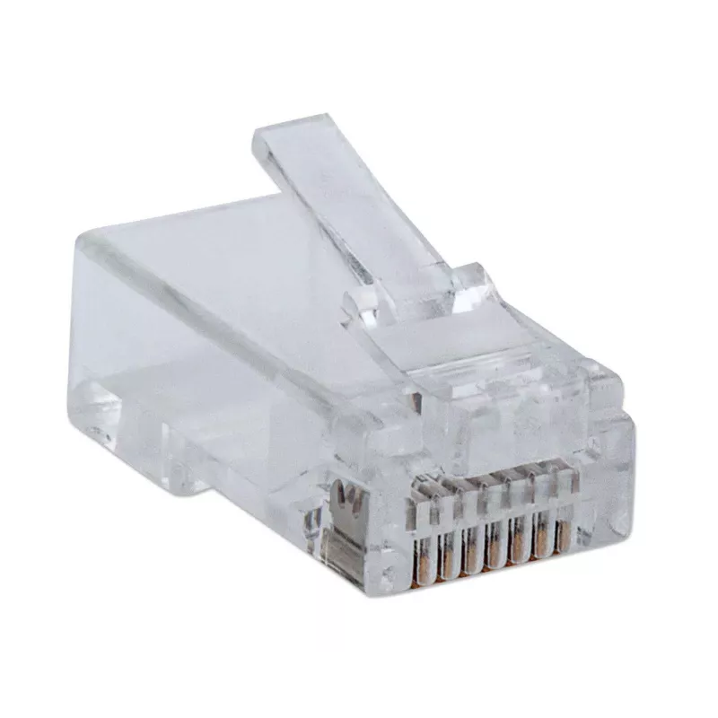 Intellinet 791090 RJ45 kištukas, skaidrus