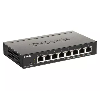 D-Link 8 prievadų PoE Gigabit išmanusis valdomas jungiklis