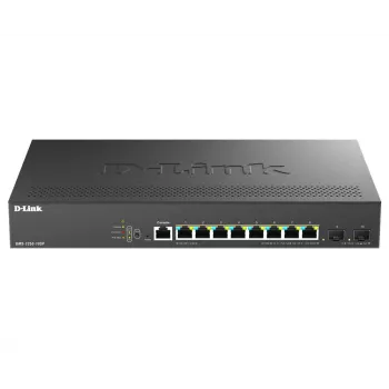 D-Link DMS-1250-10SP/E valdomas tinklo jungiklis 2.5G Ethernet (100/1000/2500) Power over Ethernet (PoE) juodas