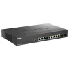 D-Link DMS-1250-10SP/E valdomas tinklo jungiklis 2.5G Ethernet (100/1000/2500) Power over Ethernet (PoE) juodas