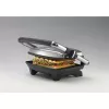 Ariete 1911 Toast & Grill Slim - nelipanti elektrinė keptuvė skrebučiams ir sumuštiniams - briaunota plokštė - 1000 W - sidabrinė