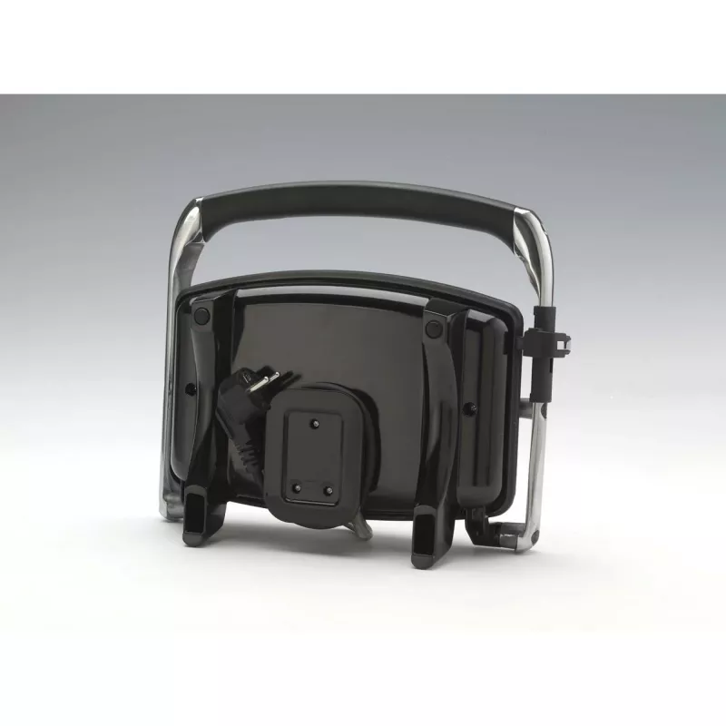 Ariete 1911 Toast & Grill Slim - nelipanti elektrinė keptuvė skrebučiams ir sumuštiniams - briaunota plokštė - 1000 W - sidabrinė