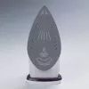 Ariete lygintuvas 2200W, sausas ir garinis, keraminis padas, 2 m, 140 g/min, baltas, violetinis, 28 g/min