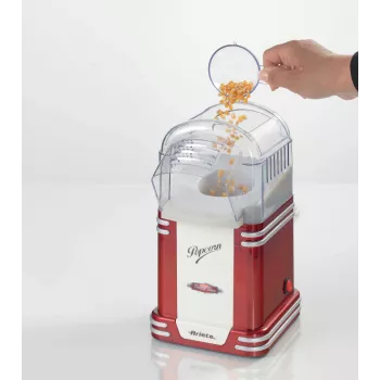 Ariete 2954 spragintų kukurūzų aparatas, raudonas, baltas, 2 min, 1100 W