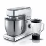Ariete 1598 Gourmet Professional 7L Metal – Planetinis maišytuvas su blenderiu, nerūdijančio plieno dubuo 7 l, stiklinis ąsotis, 1200 W, 6 greičių