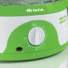Ariete 911 Healthy Steam - Elektrinis garintuvas - 3 krepšeliai - Indas ryžiams - Laikmatis 60 min - 800 W - 9 l - Baltas ir žalias