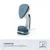 Ariete 6246 Duetto Garment Iron - Vertikalus ir horizontalus lygintuvas su nelimpančia keramine plokšte - 1000 W - Baltas ir mėlynas