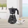 Ariete 1368 Moka Aroma, elektrinis mokos puodas, 4/6 puodelių, 480 W, automatinis išjungimas, palaiko 30 °C temperatūrą, juodas