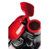 Ariete 1318 Moderna Espresso kavos aparatas su integruotu kavos malūnėliu, kavos pupelėms ir maltai kavai, pieno putojimo funkcija kapučino gamybai, 1 ir 2 puodelių filtras, 1080 W, 800 ml, raudona