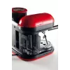 Ariete 1318 Moderna Espresso kavos aparatas su integruotu kavos malūnėliu, kavos pupelėms ir maltai kavai, pieno putojimo funkcija kapučino gamybai, 1 ir 2 puodelių filtras, 1080 W, 800 ml, raudona