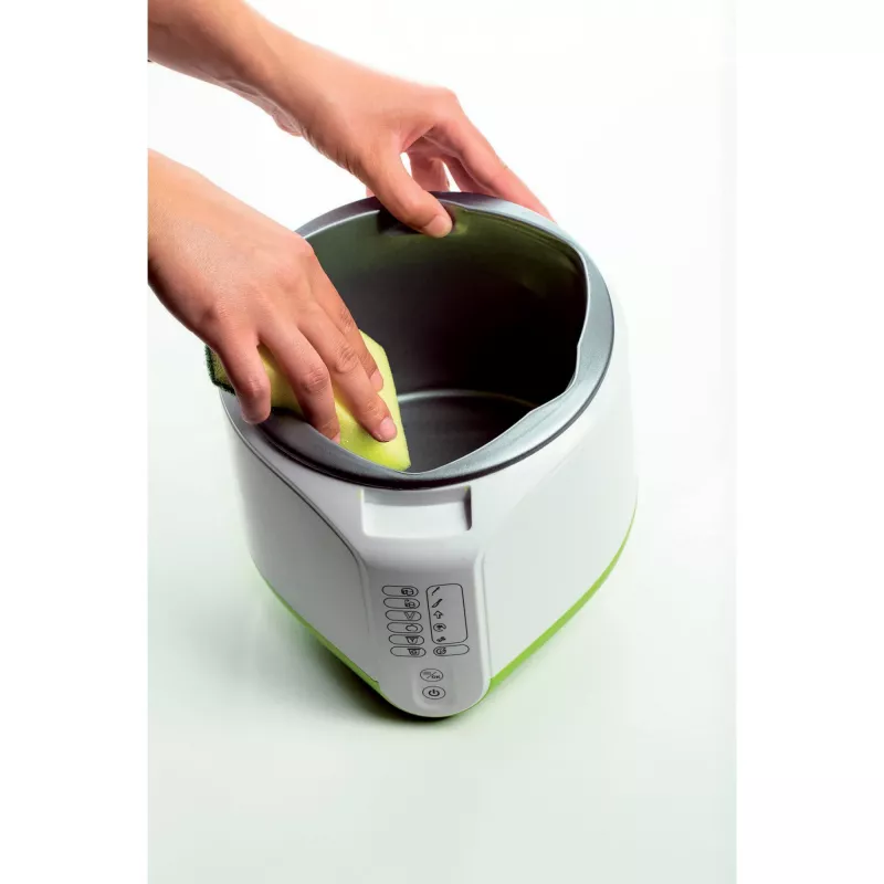 Ariete 615 B-Cheese sūrio ir jogurto gaminimo aparatas, 6 programos, nuimamas nelimpantis krepšelis, tinka veganams ir alergiškiems, receptų knyga, 500 W, baltas/žalias