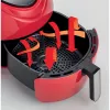 Ariete 4618 Airy Fryer XXL - Oro gruzdintuvė - Kepa 2,5 kg bulvyčių - 7 litrai - Gaminimas be aliejaus ir riebalų - 1800 W - Raudona
