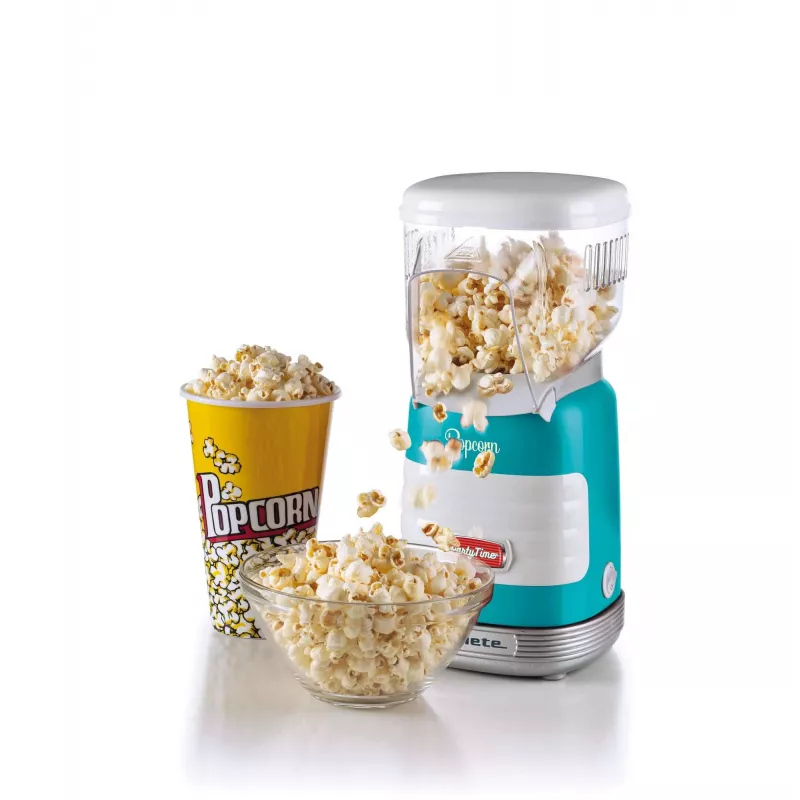 Ariete 2956 Popcorn aparatas, karšto oro, 1000 W, mėlynas