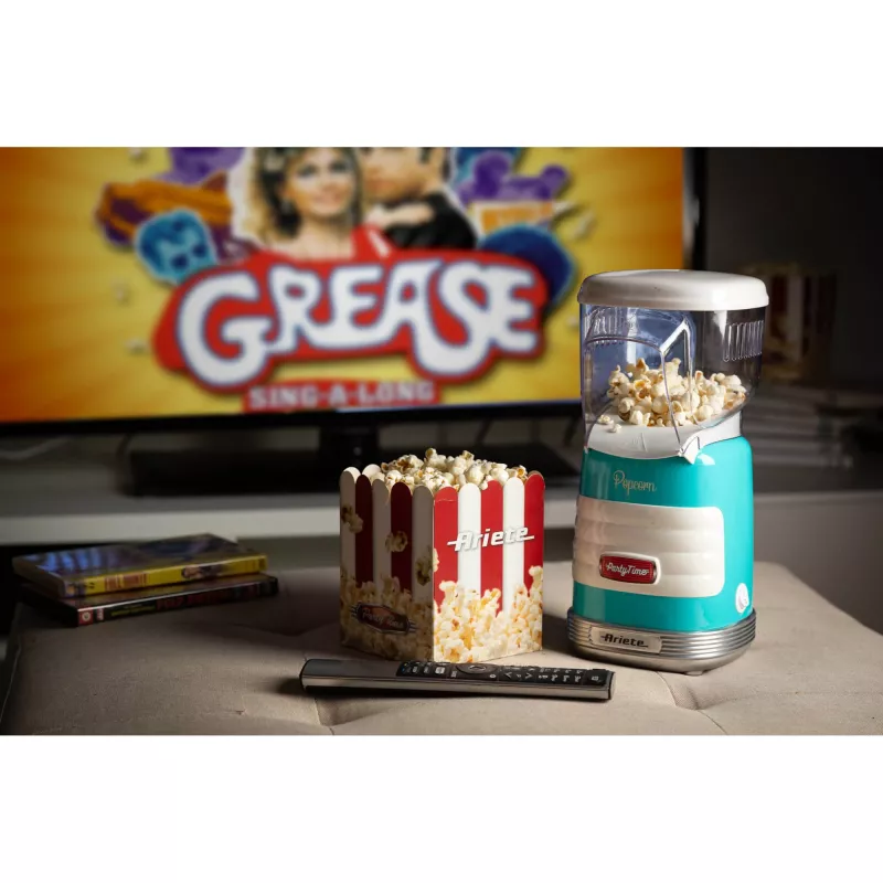 Ariete 2956 Popcorn aparatas, karšto oro, 1000 W, mėlynas