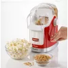 Ariete 2958 Pop Corn Maker Party Time, spragintų kukurūzų aparatas su svirtimi, 1100 W, talpa 600 g, karšto oro gaminimas be riebalų, raudonas