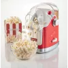 Ariete 2958 Pop Corn Maker Party Time, spragintų kukurūzų aparatas su svirtimi, 1100 W, talpa 600 g, karšto oro gaminimas be riebalų, raudonas