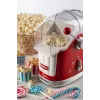 Ariete 2958 Pop Corn Maker Party Time, spragintų kukurūzų aparatas su svirtimi, 1100 W, talpa 600 g, karšto oro gaminimas be riebalų, raudonas