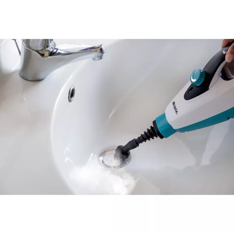 Ariete 4175/00 Garų šluota 0,35 L 1500 W Balta, Šviesiai mėlyna