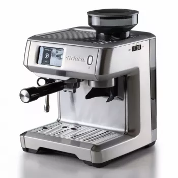 Ariete 1312 Espresso kavos aparatas, 2 L, kavos pupelėms, įmontuotas malūnėlis, 1600 W, sidabrinis