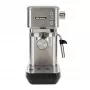 Ariete 1380 Metal kavos aparatas, tinka maltai kavai ir ESE kapsulėms, 1300 W, 1,1 L talpa, 15 barų slėgis, ½ puodelio filtras, Cappuccino įrenginys, sidabrinis
