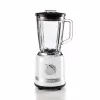 Ariete Moderna Baltas Blenderis su stikliniu indu, Stalo blenderis, 1.5 L, Pulse funkcija, Ledų smulkinimas, 1000 W, Baltas