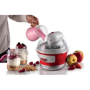 Ariete 643 ledų gaminimo aparatas Party Time, 12 W, 1,5 l talpa, raudonas