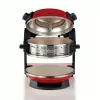 Ariete 927 Pizzeria dviguba picos orkaitė, 2 picos per 4 minutes, 2300 W, 2 ugniai atsparūs akmenys, 2 termostatai, skersmuo 32 cm, 5 kepimo lygiai, 2 nerūdijančio plieno mentelės, raudona