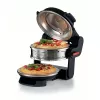 Ariete 927 Pizzeria dviguba pica orkaitė, 2 picos per 4 minutes, 2300 W, 2 ugniai atsparūs akmenys, 2 termostatai, skersmuo 32 cm, 5 kepimo lygiai, 2 nerūdijančio plieno mentelės, Raudona