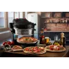 Ariete 927 Pizzeria dviguba pica orkaitė, 2 picos per 4 minutes, 2300 W, 2 ugniai atsparūs akmenys, 2 termostatai, skersmuo 32 cm, 5 kepimo lygiai, 2 nerūdijančio plieno mentelės, Raudona