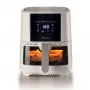 Ariete 4626 Oro gruzdintuvė Airy Fryer 6L, 1300 W, 6 L talpa, 2,5 kg kepimo talpa, 8 išankstinių programų, temperatūra iki 200°, permatomas krepšelis, juoda