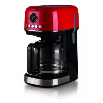 Ariete 1396/00 Pusiau automatinis lašinis kavos virimo aparatas 1,5 L, raudonas