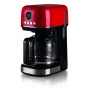 Ariete 1396/00 Pusiau automatinis lašinis kavos virimo aparatas 1,5 L, raudonas