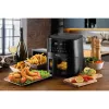 Ariete 4633, Oro gruzdintuvė 4L, 1400W, Talpa 4L, 9 programų, Shake ir Grill funkcijos, Temperatūra iki 200°C, Juoda