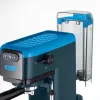 Ariete 1399 Espresso kavos aparatas, maltai kavai ir ESE kapsulėms, 1300 W, 1,1 L talpa, 15 barų slėgis, 1, 2 puodelių ir ESE kapsulių filtras, Cappuccino, Mėlynas