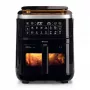 Ariete 4636 Karšto oro keptuvė su garų funkcija + Grilis, 1700 W, džiovinimo funkcija, 10 gaminimo programų, permatomas krepšelis, laikmatis, juoda