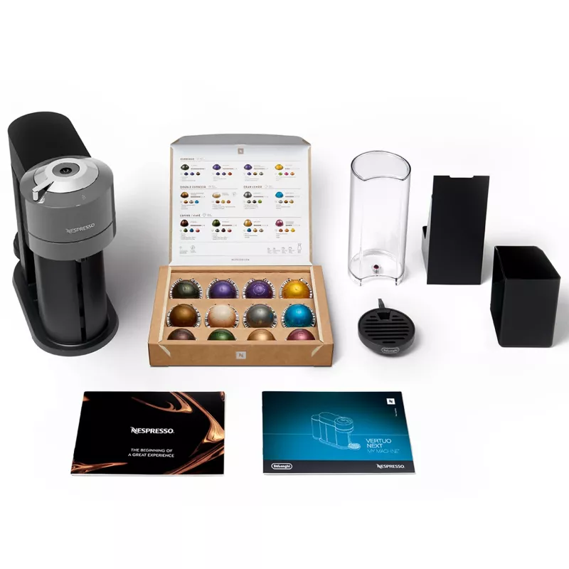 De’Longhi Nespresso Vertuo ENV 120.GY kavos aparatas pusiau automatinis kapsulinis 1.1 L