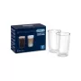 Stiklinės kavai De’Longhi SC319 skaidrios 2 vnt. 490 ml
