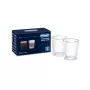 De’Longhi DLSC318 stikliniai indeliai, skaidrūs, 2 vnt., 400 ml