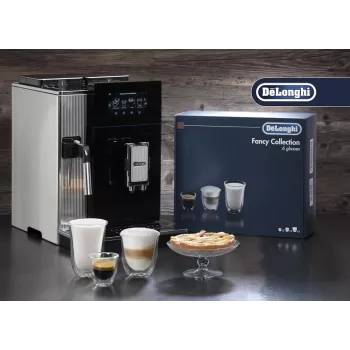 De’Longhi DLKC302 permatomas 6 vnt. stiklinių puodelių rinkinys