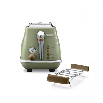 De’Longhi 2103.GR 2 griežinėliai 900 W Žalias skrudintuvas