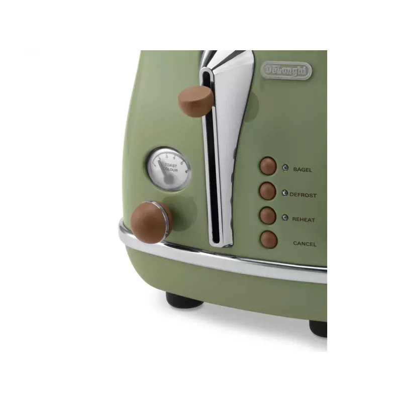 De’Longhi 2103.GR 2 griežinėliai 900 W Žalias skrudintuvas