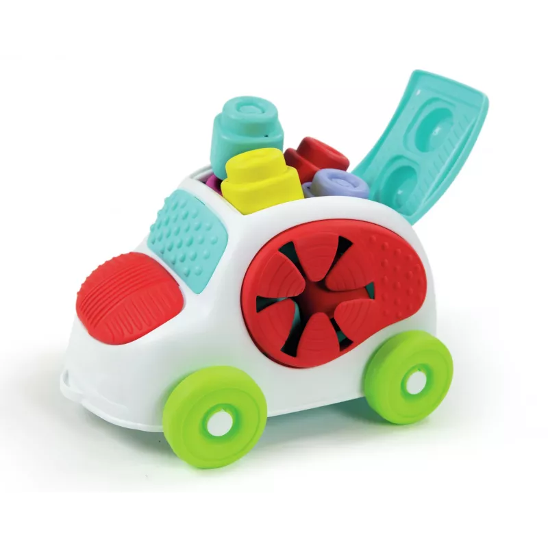 Mokomasis žaislas Clementoni 17315 automobilis su minkštais blokeliais