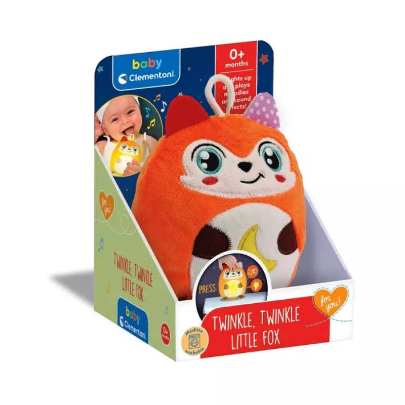 Clementoni Disney Baby 17555 minkštas žaislas lapė