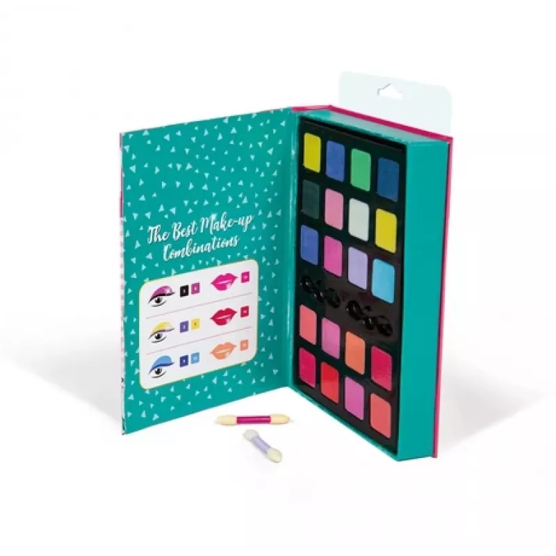 Clementoni Make-up Diary – dienoraštis makiažui, moterims, 1 vnt., 150 mm × 30 mm × 210 mm